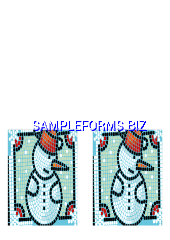 Note Cards (With Snowman, 2 Per Page, A2 Size) docx pdf free